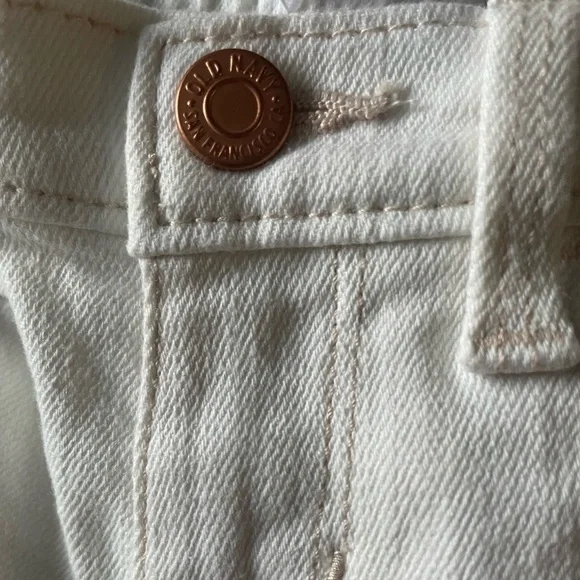 NWT Old Navy toddler Off-White Jeans | 18m-24m - Picture 4 of 5